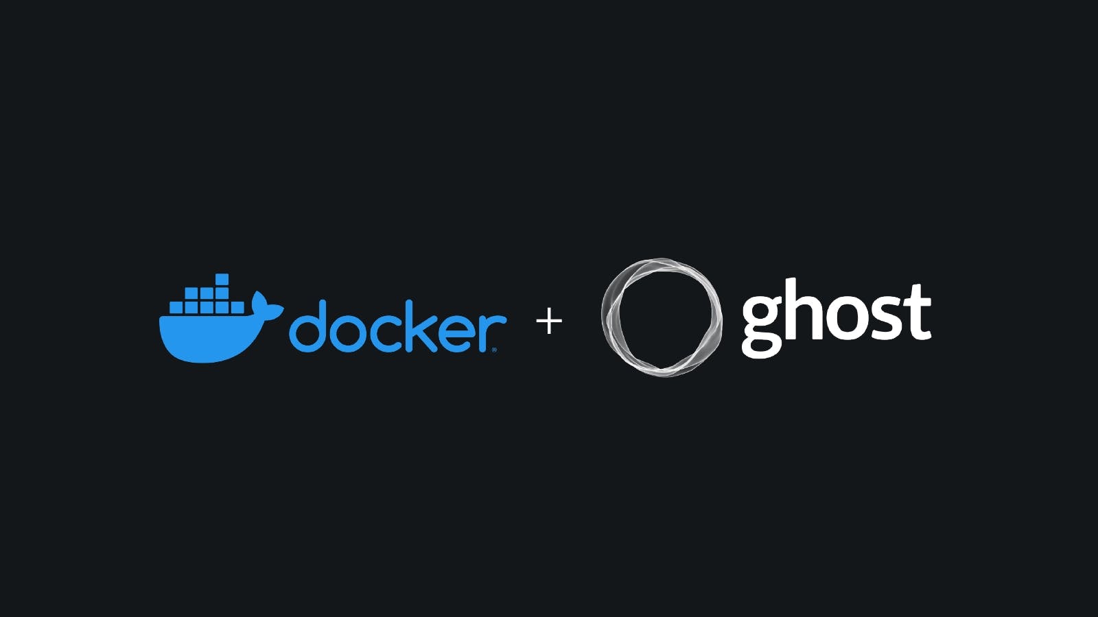 Docker and Ghost Logo
